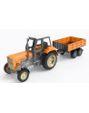bruder Traktor URSUS C-360 żółty manualny z przyczepą Double Eagle E239 - nr 1