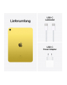 apple iPad 10.9 cala Wi-Fi 256GB Żółty - nr 32