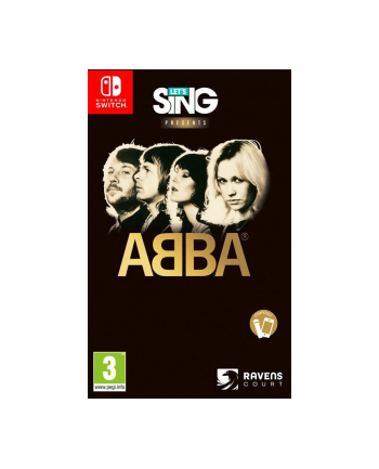koch Gra Nintendo Switch Let's Sing ABBA + 2 mikrofony