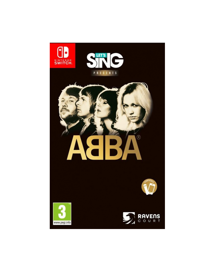 koch Gra Nintendo Switch Let's Sing ABBA + 2 mikrofony główny