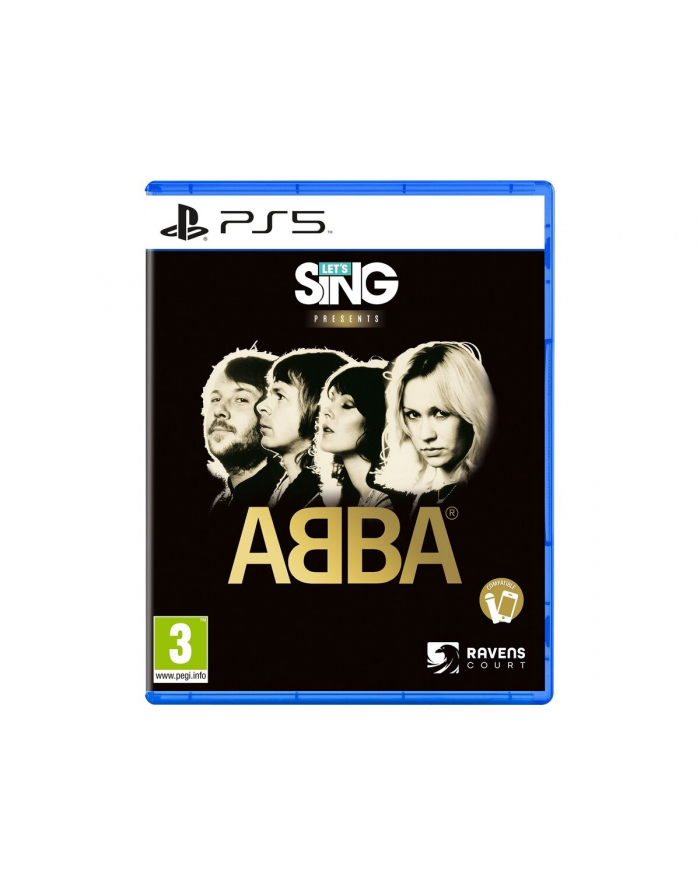 koch Gra PlayStation 5 Lets Sing ABBA + 2 mikrofony główny