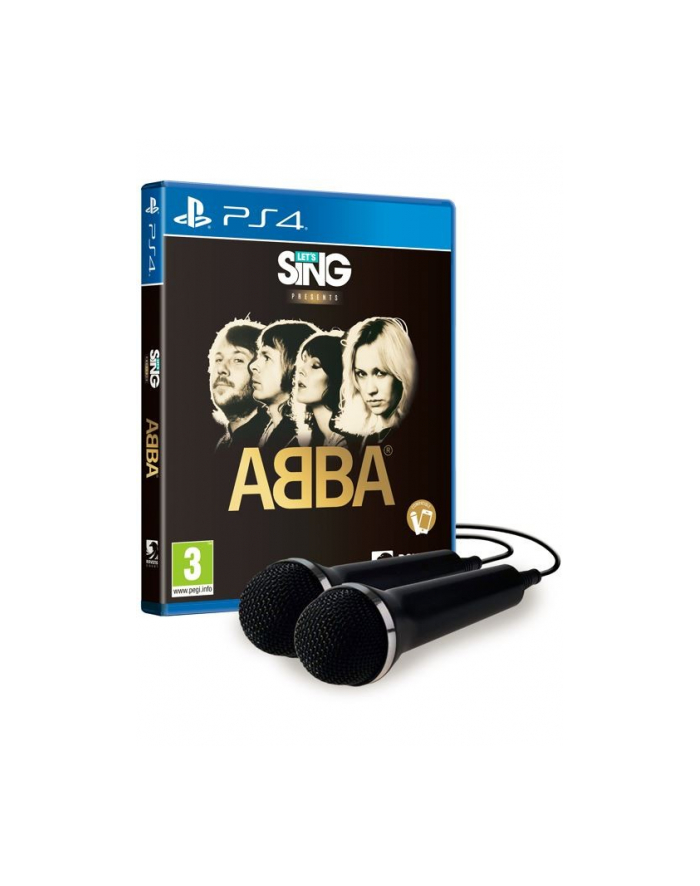koch Gra PlayStation 4 Let's Sing ABBA + 2 mikrofony główny