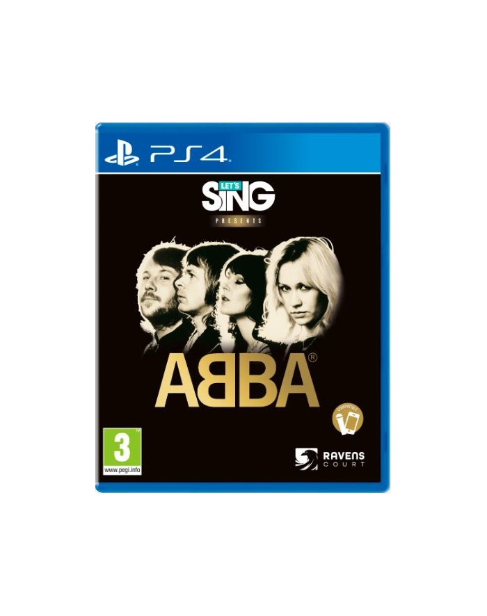 koch Gra PlayStation 4 Let's Sing ABBA główny