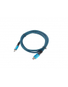 lanberg Kabel USB-C M/M USB4 1.2m 100W 8K 60HZ czarno-niebieski - nr 4