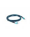 lanberg Kabel USB-C M/M USB4 1.2m 100W 8K 60HZ czarno-niebieski - nr 5