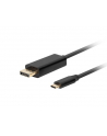 lanberg Kabel USB-C(M)->Displayport(M) 0.5M 4K 60HZ czarny - nr 1