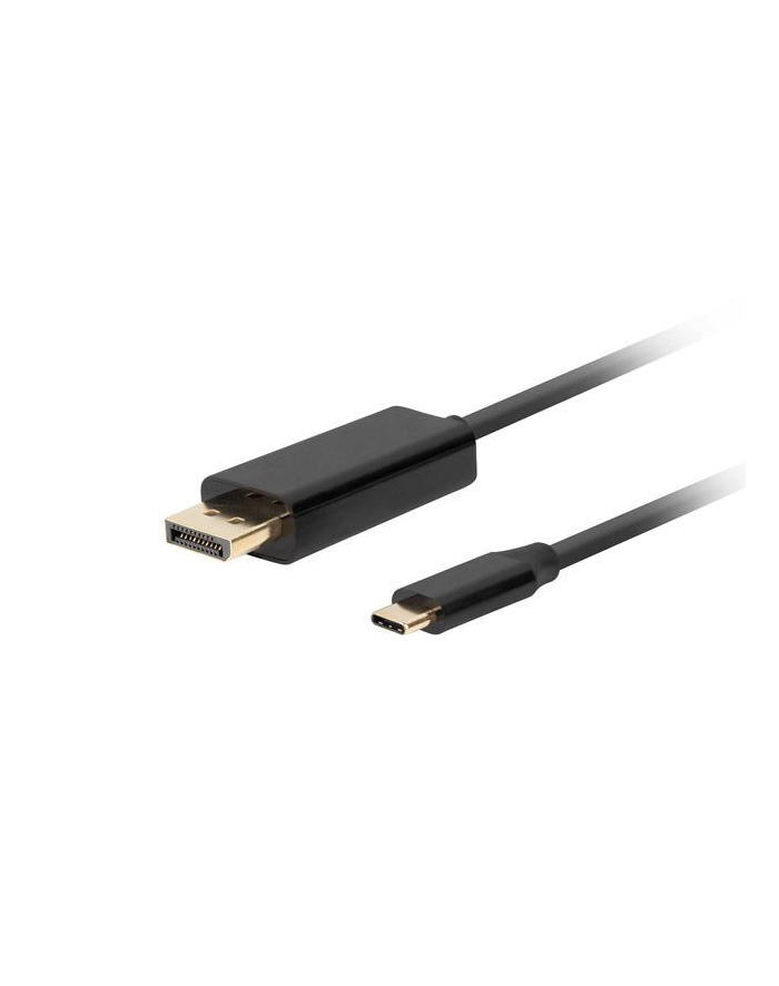 lanberg Kabel USB-C(M)->Displayport 1.8M 4K 60HZ czarny główny
