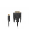 lanberg Kabel USB-C(M)->DVI-D(24+1)(M) 0.5m czarny - nr 5