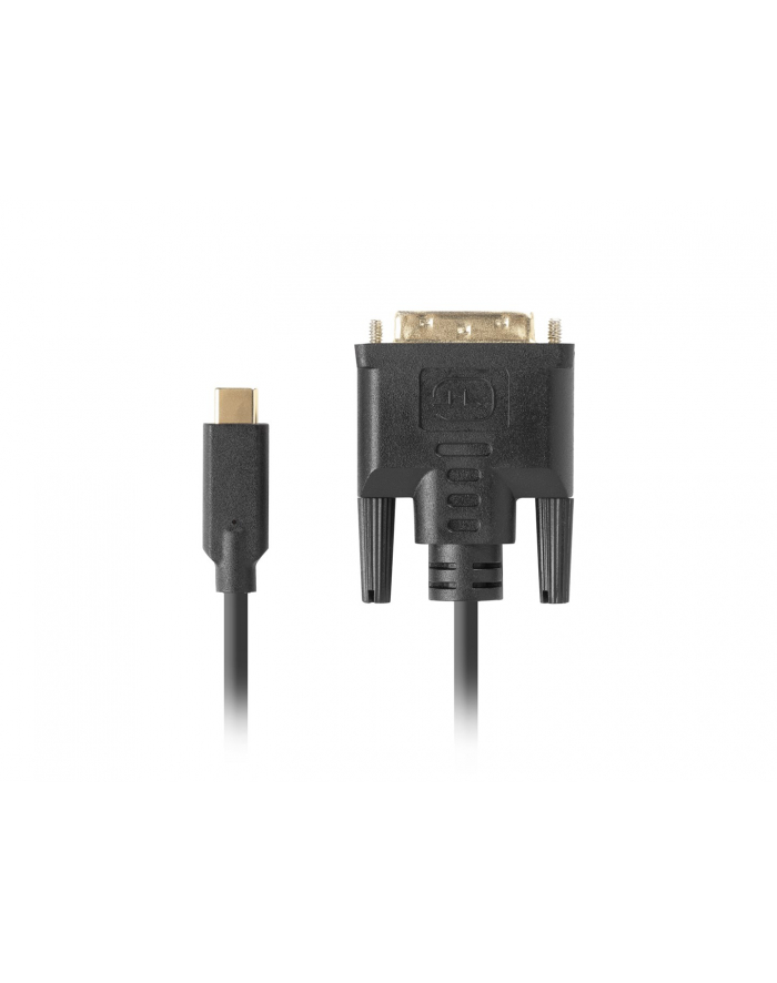 lanberg Kabel USB-C(M)->DVI-D(24+1)(M) 0.5m czarny główny