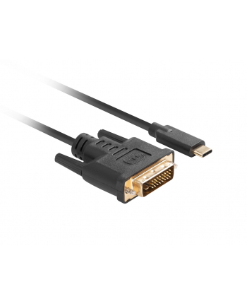 lanberg Kabel USB-C(M)->DVI-D(24+1)(M) 1.8M czarny