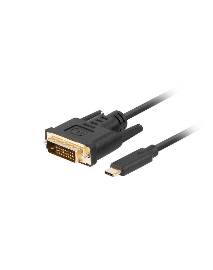 lanberg Kabel USB-C(M)->DVI-D(24+1)(M) 3M czarny główny