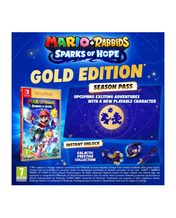 ubisoft Gra Nintendo Switch Mario + Rabbids Sparks of Hope Gold Edition