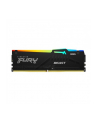 kingston Pamięć DDR5 Fury Beast Black RGB  16GB(1*16GB)/5200  CL36 - nr 14