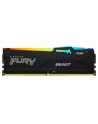 kingston Pamięć DDR5 Fury Beast Black RGB  16GB(1*16GB)/5200  CL36 - nr 1