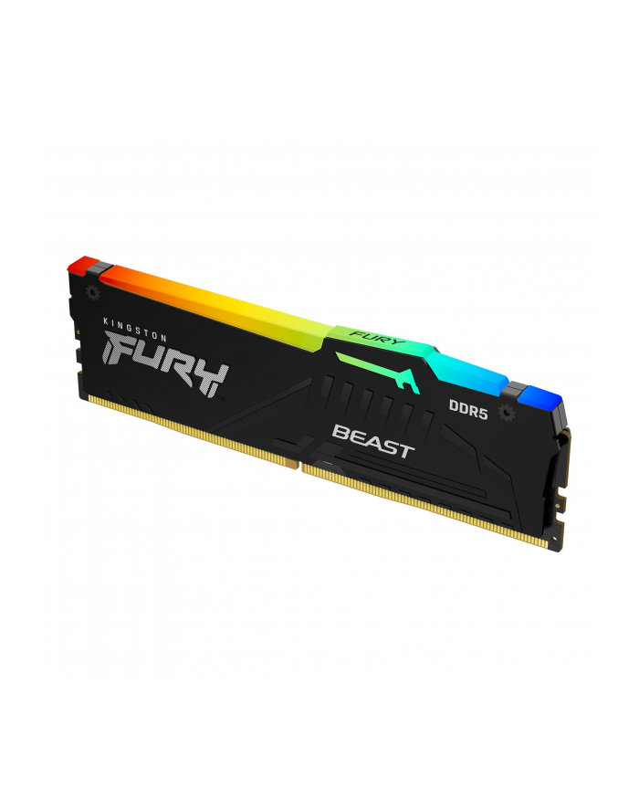 kingston Pamięć DDR5 Fury Beast Black RGB  16GB(1*16GB)/5200  CL36 główny