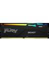 kingston Pamięć DDR5 Fury Beast Black RGB  32GB(2*16GB)/5200  CL36 - nr 7