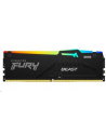 kingston Pamięć DDR5 Fury Beast Black RGB  16GB(1*16GB)/5600  CL36 - nr 6