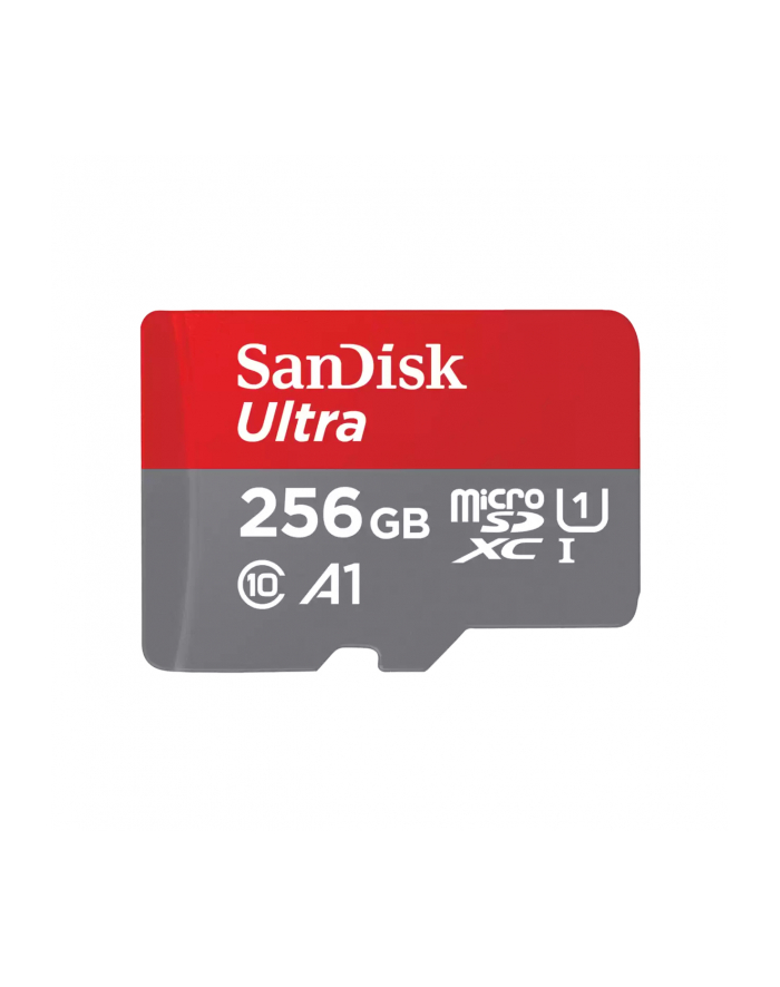 sandisk Ultra microSDXC 256GB 150MB/s A1 + Adapter SD główny