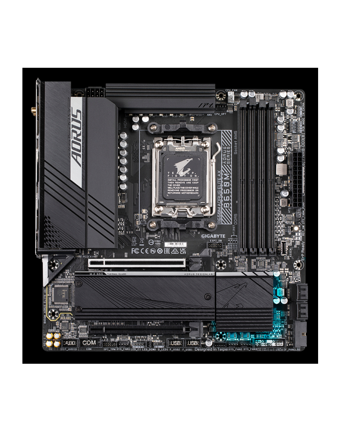 gigabyte Płyta główna B650M AORUS ELITE AX AM5 4DDR5 HDMI/DP mATX główny