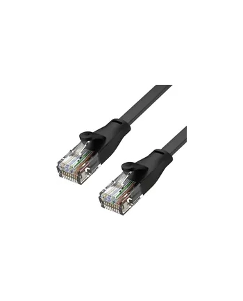 UNITEK C1808GBK Kabel Ethernet PŁASKI UTP Ethernet Cat.6 0.5m