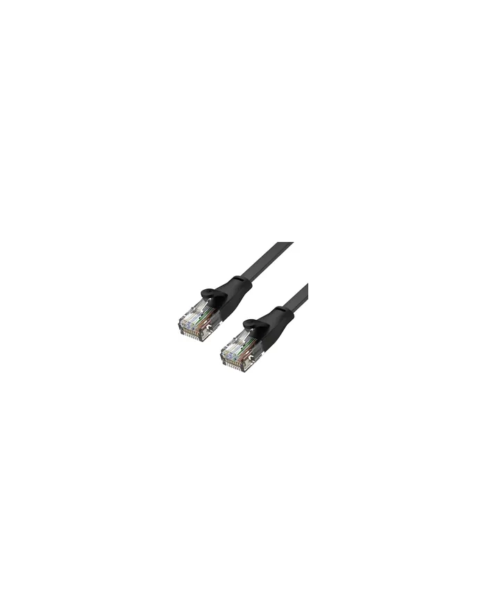 UNITEK C1808GBK Kabel Ethernet PŁASKI UTP Ethernet Cat.6 0.5m główny