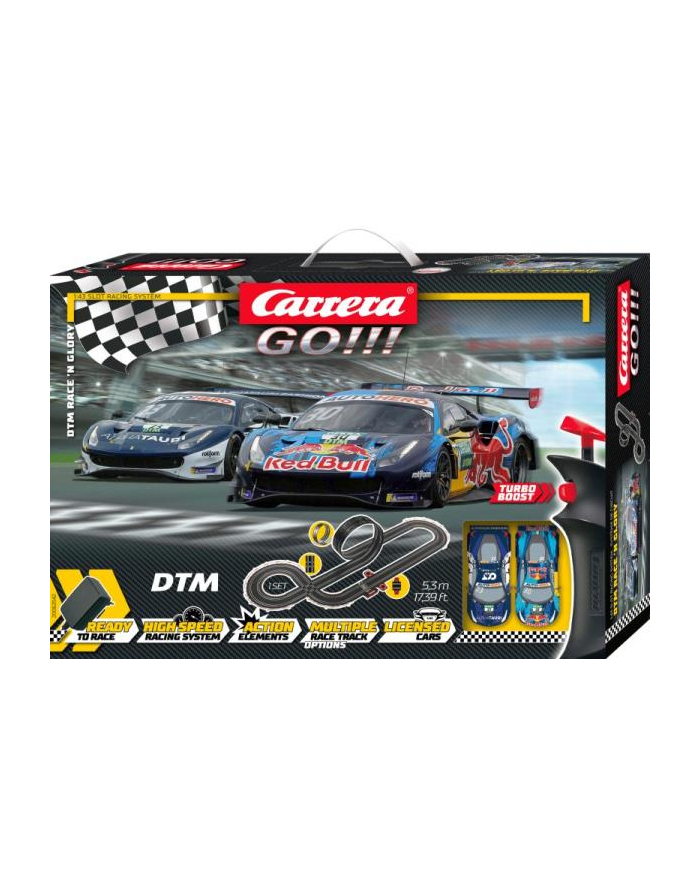 carrera toys Tor GO!!! DTM Race 'n Glory 5,3m 62542 Carrera główny
