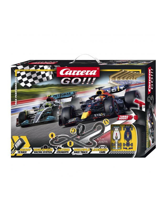 carrera toys Tor GO!!! Max Performance 6,3m 62548 Carrera główny