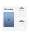 apple iPad 10.9 cala Wi-Fi + Cellular 256 GB Niebieski - nr 40
