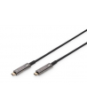 digitus Kabel połączeniowy hybrydowy AOC USB 3.1 Typ C/USB Typ C 4K 60Hz 15m - nr 12