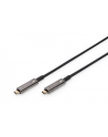 digitus Kabel połączeniowy hybrydowy AOC USB 3.1 Typ C/USB Typ C 4K 60Hz 15m - nr 13