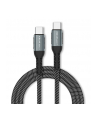 qoltec Kabel USB 2.0 typ C | USB 2.0 typ C 100W | QC 3.0 | PD | 1m |    Czarny - nr 1