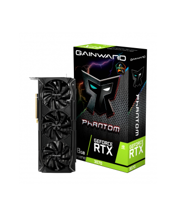 gainward Karta graficzna GeForce RTX 3070 PHANTOM + 8GB GDDR6 256bit HDMI/3DP