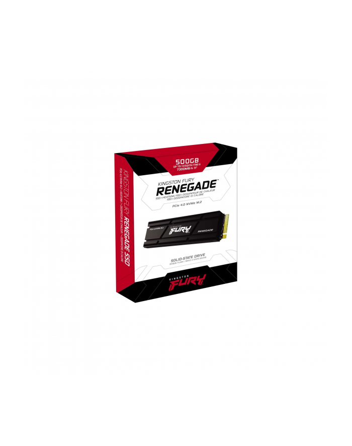 kingston Dysk SSD FURY Renegade 500GB M2 2280 PCI-e 4.0 NVMe 7300/3900 główny