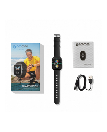 oro-med Smartwatch Oro Fit Pro GT Czarny