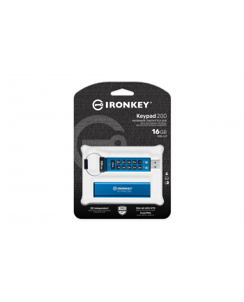 kingston Pendrive 16GB IronKey Keypad 200 FIPS140-3 Lvl3 AES-256
