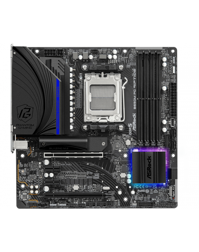 asrock Płyta główna B650M PG RIPTID-E AM5 4DDR5 HDMI/DP mATX główny