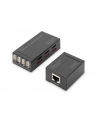digitus Przedłużacz/Extender HUB 4 porty USB 2.0 po skrętce kat. 5e/7, do 50m - nr 2