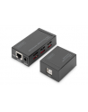 digitus Przedłużacz/Extender HUB 4 porty USB 2.0 po skrętce kat. 5e/7, do 50m - nr 9