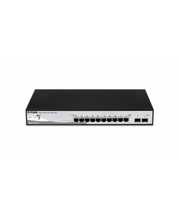 d-link Przełącznik DGS-1210-10 Switch Smart 8xGE 2xSFP