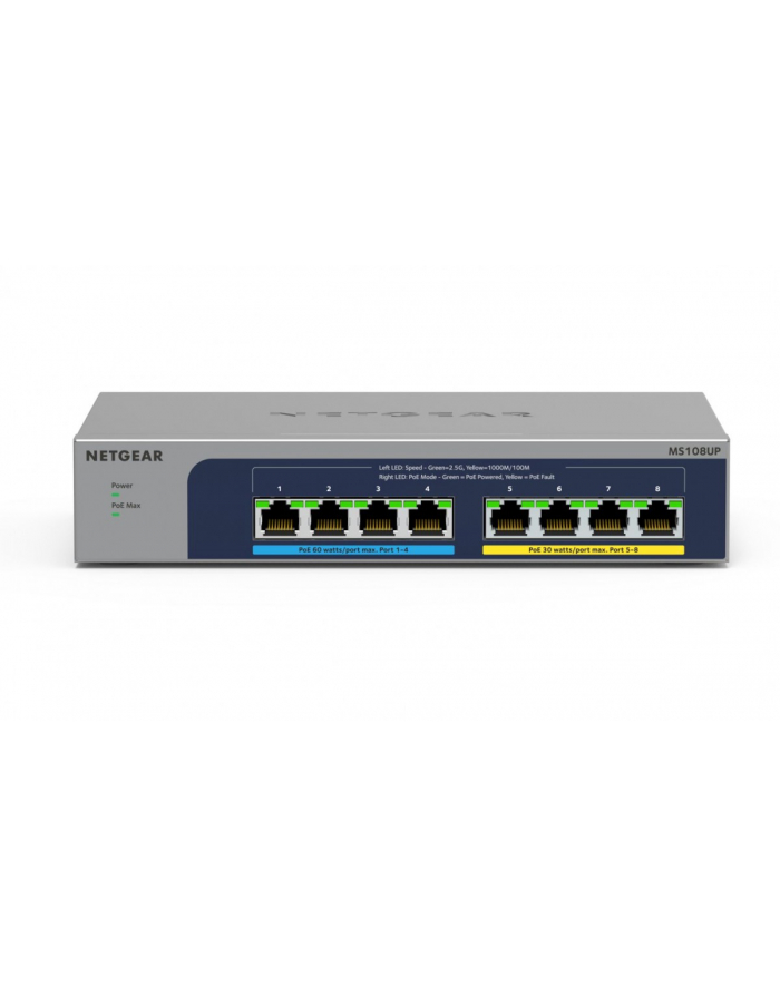 netgear Przełącznik  MS108UP Switch 8x2.5GE PoE++ główny