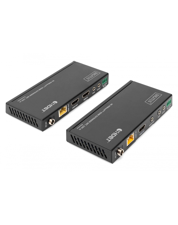 DIGITUS HDBaseT HDMI Extender Set 150m 4K/60Hz 18 Gbps YUV 4:4:4 HDR główny