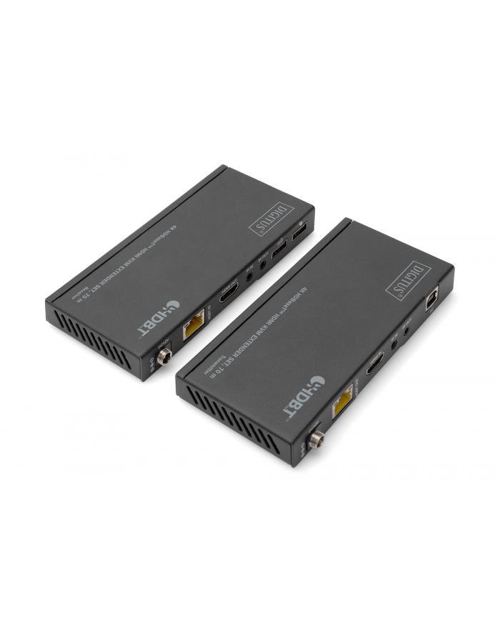 DIGITUS HDBaseT HDMI KVM Extender 4K/30Hz 70m 10.2 Gbps HDCP 2.2 główny