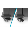 DIGITUS Charging trolley 16 charge bases 14inch Kolor: CZARNY 384x550x375mm electr. lock incl. USB fan - nr 65