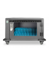 DIGITUS Charging trolley 16 charge bases 14inch Kolor: CZARNY 384x550x375mm electr. lock incl. USB fan - nr 77