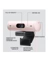 LOGITECH Brio 500 - ROSE - EMEA28 - nr 7