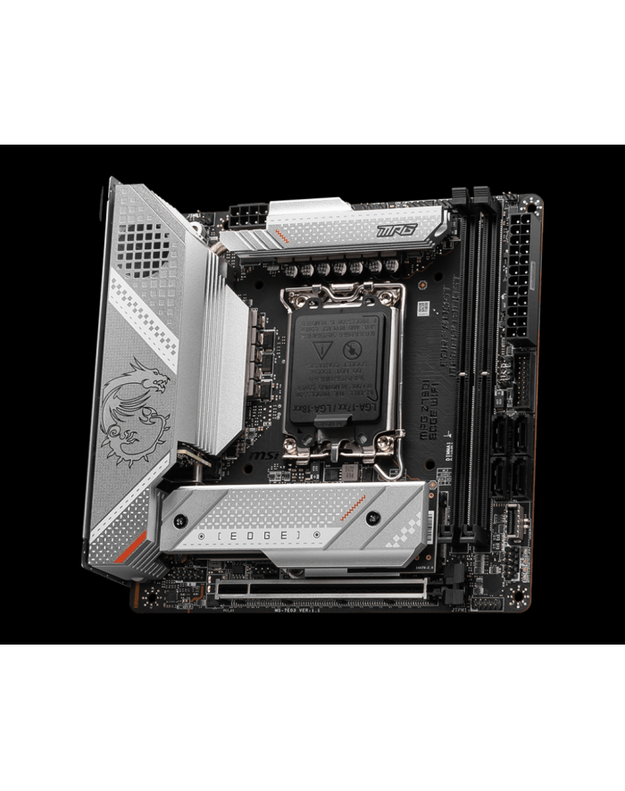 MSI MPG Z790I EDGE WIFI LGA1700 mini-ITX MB DDR5 PCI-Ex 16 4xSATA główny
