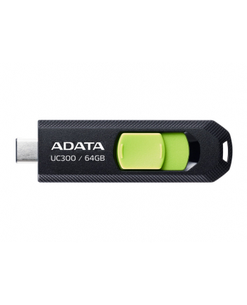 ADATA FLASHDRIVE UC300 64GB USB 32 BLACK'GREEN