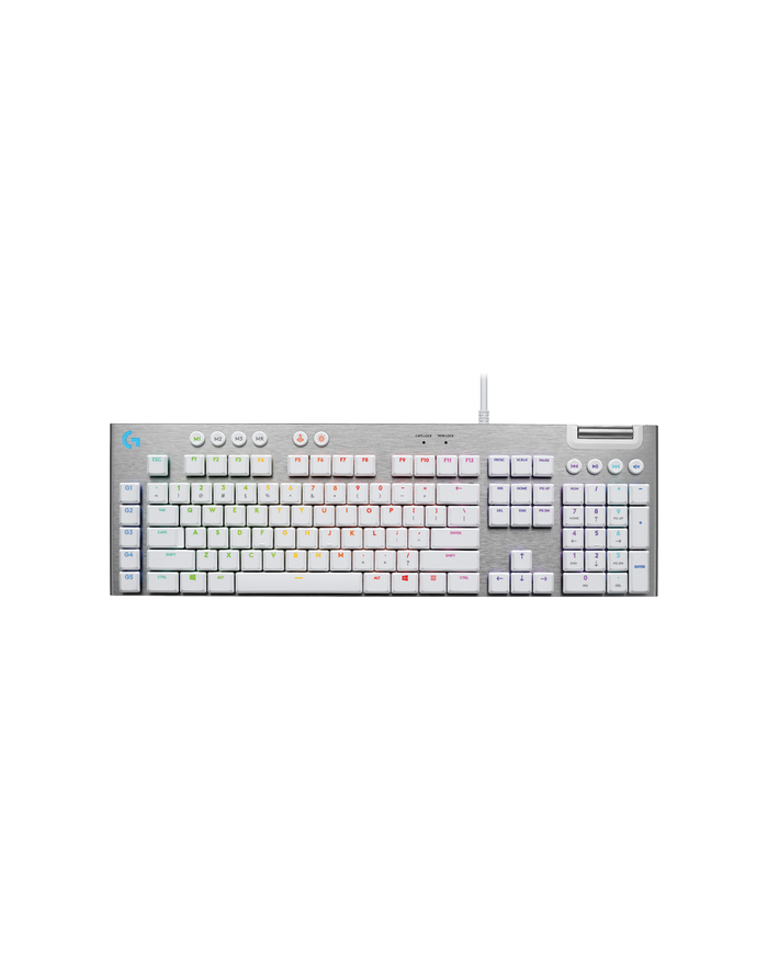 LOGITECH G815 LIGHTSPEED RGB Mechanical Gaming Keyboard – GL Tactile - WHITE - (D-(wersja europejska)) - CENTRAL główny