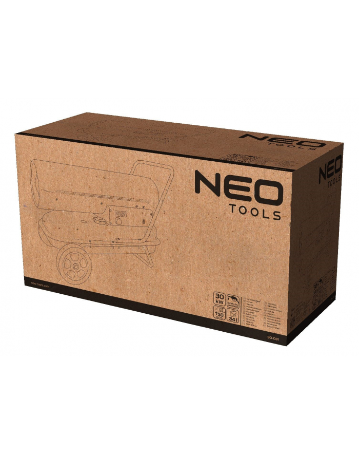 Nagrzewnica olejowa 30KW NEO Tools 90-081 główny
