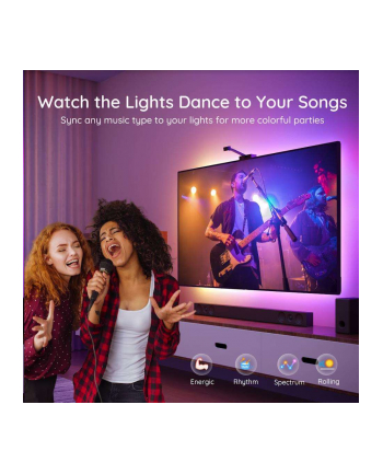 Govee H6199 TV backlight Taśma LED TV 75-85 cali 5M